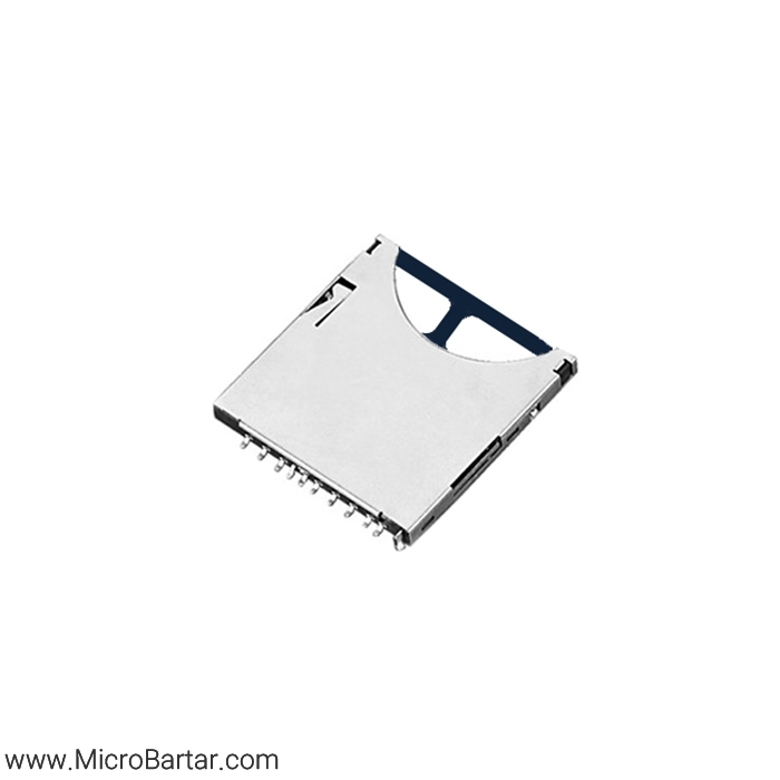 SD-Card-Socket-SD01A-01206-Push-Push SD Card Socket SD01A-01206 Push-Push - Image 1