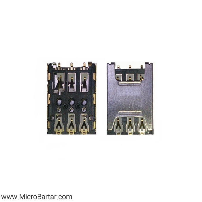 Sim-Card-Socket-6Pin-Nano-C782-Push-Pull Sim Card Socket 6Pin Nano C782 Push-Pull - Image 1