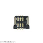 Sim Card Socket SI16C-08200 6Pin 2.54mm
