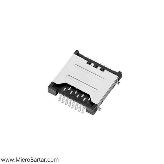 Sim-Card-Socket-SI31C-08200-8Pin-Dual Sim Card Socket SI31C-08200 8Pin Dual - Image 1