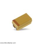 Capacitor 100U 10V CASE C TANTAL AVX