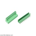 Terminal Block Connector KF2EDG(R)-X-5.08mm-9P Right M&F