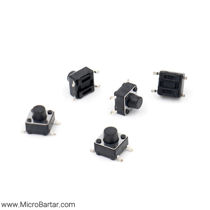 Micro-Switch-6-6-7-SMD Micro Switch 6*6*7 SMD - Image 1