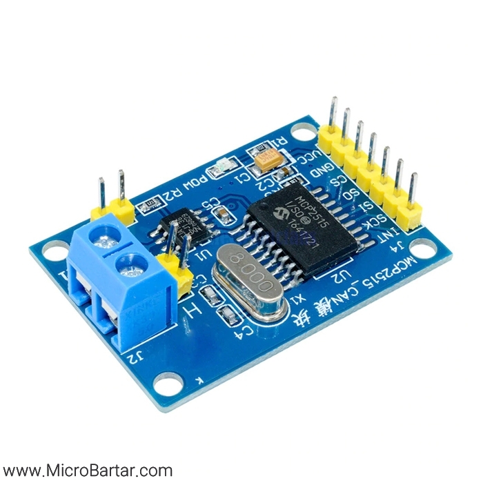 CAN-Module-MCP2515 ماژول مبدل CAN به SPI با تراشه MCP2515 - Image 1