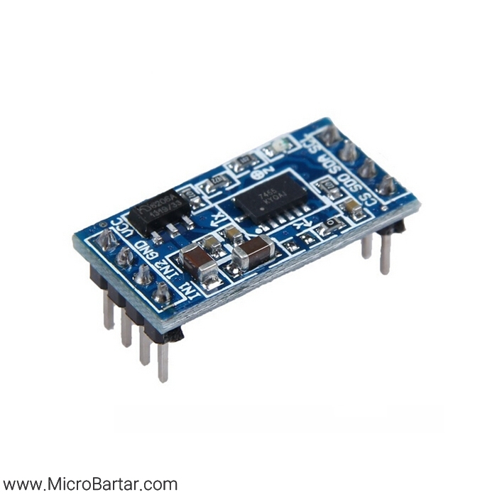 MMA7455 ماژول شتاب سنج سه محوره MMA7455 - Image 1