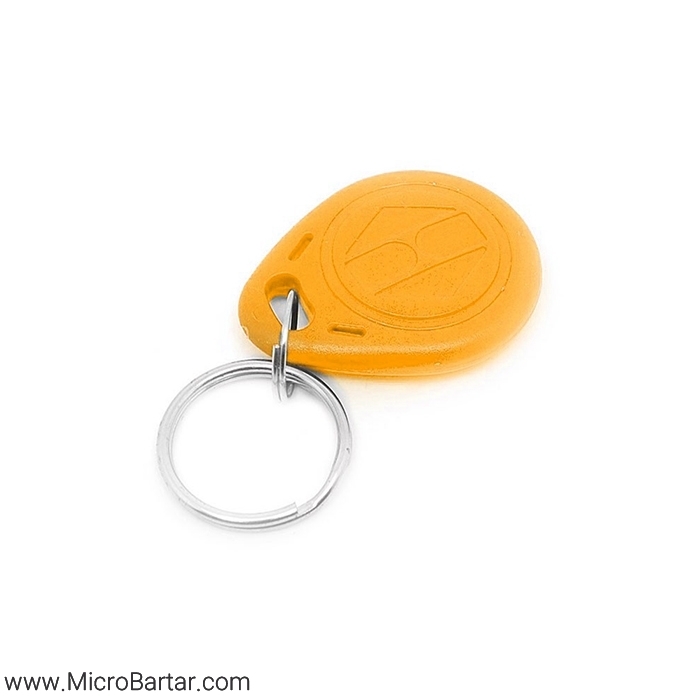 RFID-125KHZ-Tag-Yellow تگ RFID 125KHZ سر کلیدی زرد - Image 1