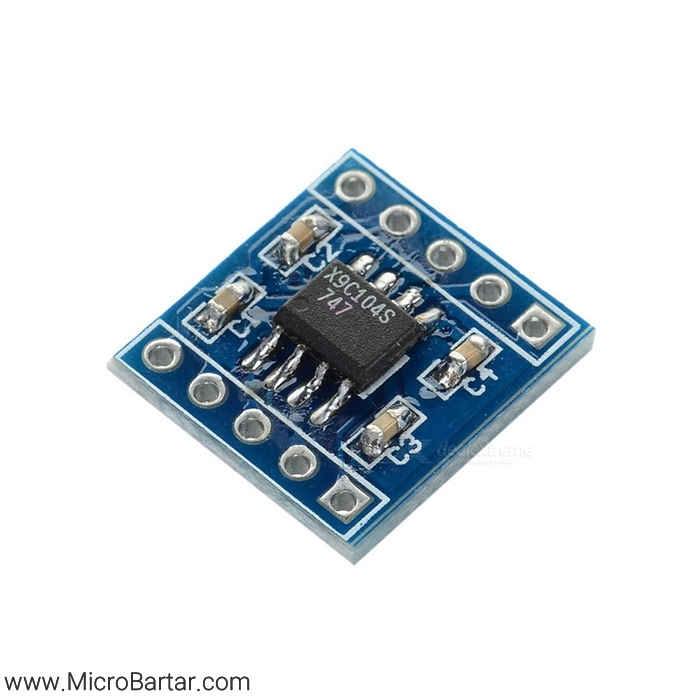 X9C104 ماژول پتانسیومتر دیجیتال 100 کیلو اهم X9C104 - Image 1