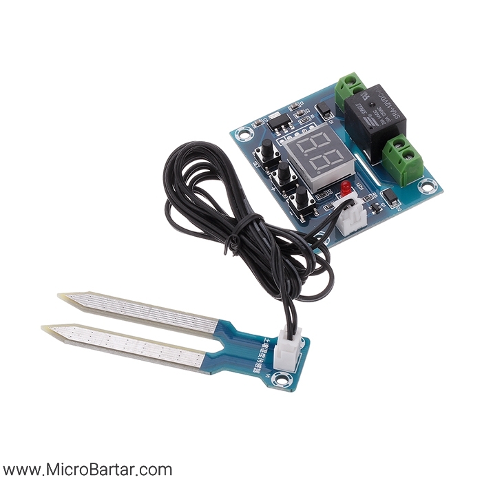 XH-M214-Module ماژول سنجش و کنترلر رطوبت خاک XH-M214 - Image 1