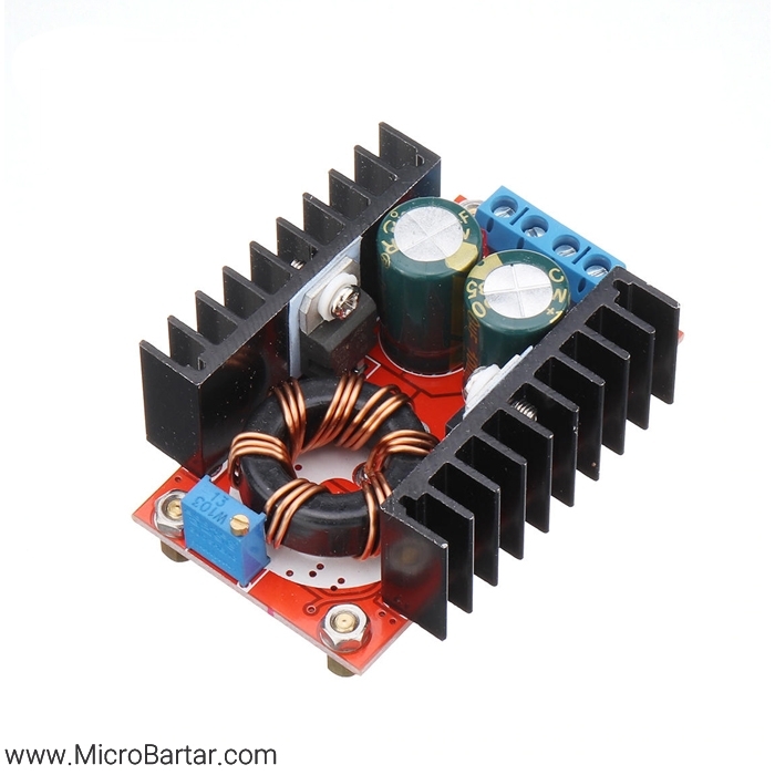150W-DC-DC-Boost-Converter-Module ماژول مبدل DC-DC افزاینده 150W - Image 1