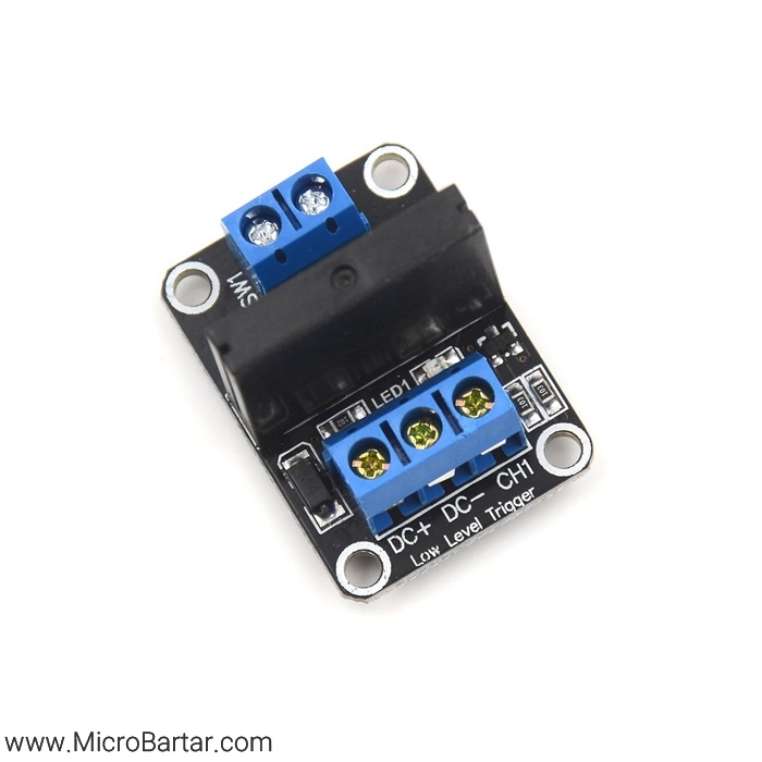 1Channel-OMRON-SSR-Relay-250V-2A-Module ماژول رله SSR تک کاناله OMRON 250V/2A - Image 1