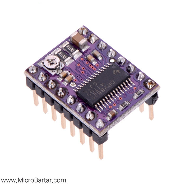 DRV8825-Stepper-Motor-Driver-Module ماژول درایور استپر موتور DRV8825 - Image 1