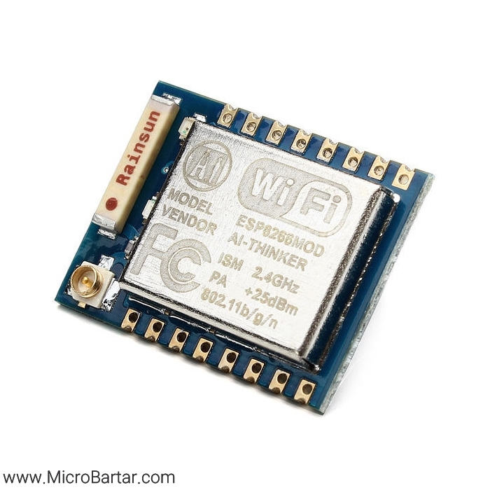 ESP8266-ESP-07-Module ماژول وای فای ESP8266 ESP-07 - Image 1