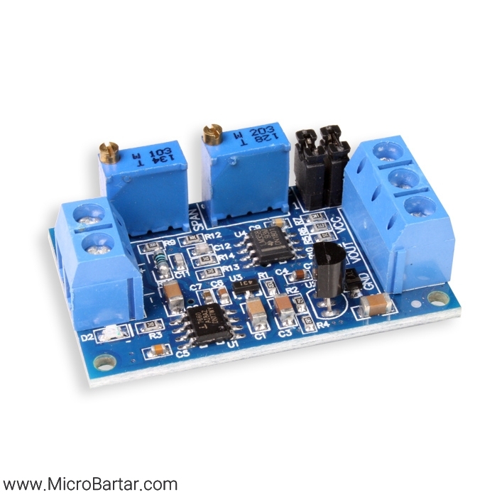 HW-685-Module ماژول مبدل جریان 4-20 میلی آمپر به ولتاژ 0-10 ولت HW-685 - Image 1