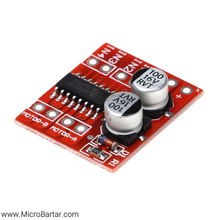 MX1508-DC-Motor-Driver-Mini-Module مینی ماژول درایور موتور MX1508 - Image 1