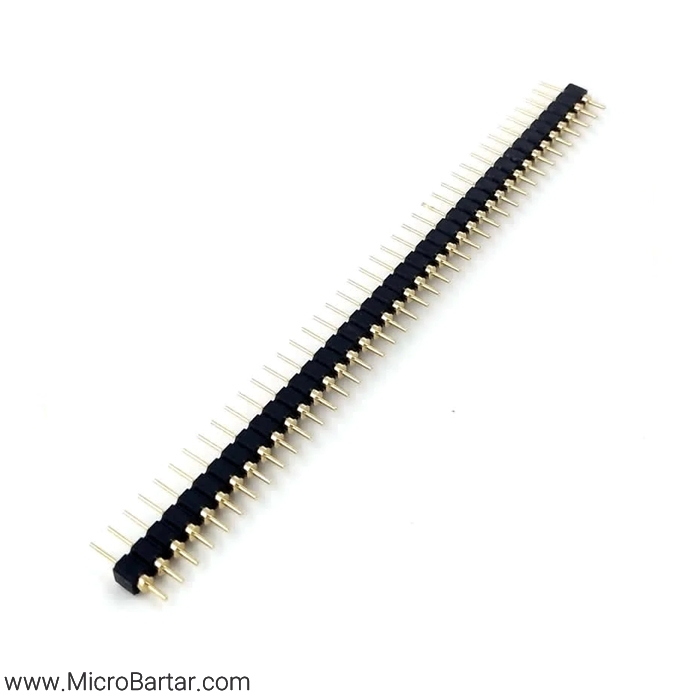 Pin-Header-1x40-Male-Rounded Pin Header 1*40 Male Rounded - Image 1