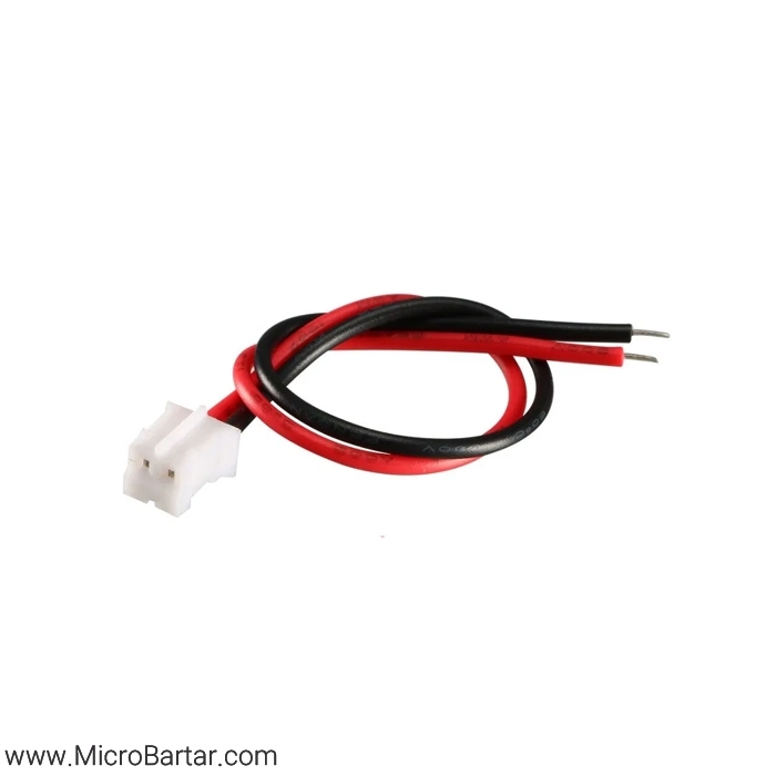 XH-2-Pin-Female-with-Wire-Connector کانکتور XH-2Pin مادگی سیم دار - Image 1