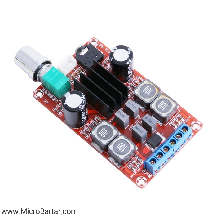 XH-M190-2x50W-High-Power-Digital-Amplifier-Module ماژول آمپلی فایر استریو 2x50W مدل XH-M189 - Image 1