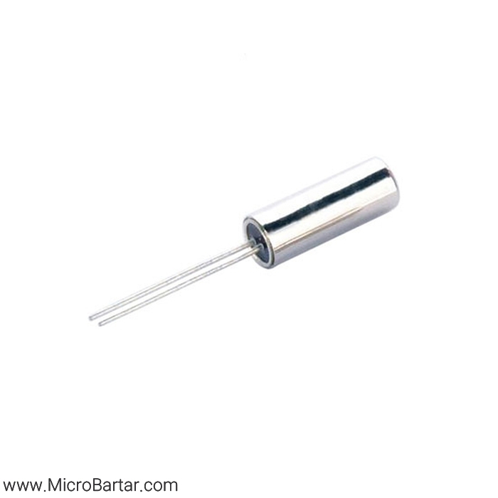 XTAL-32.768KHz-3x8mm-DIP کریستال 32.768KHz 2x6mm DIP - Image 1