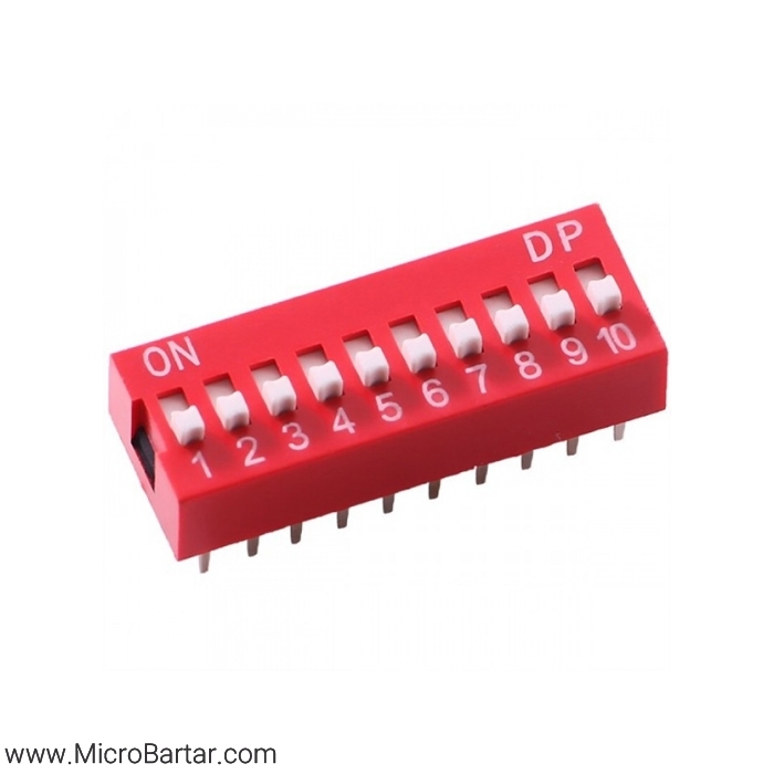 Dip-Switch-10 دیپ سوئیچ 10 کلید - Image 1