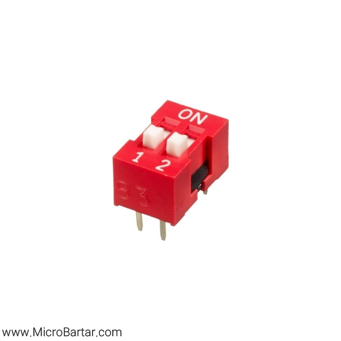 Dip-Switch-2 دیپ سوئیچ 2 کلید - Image 1