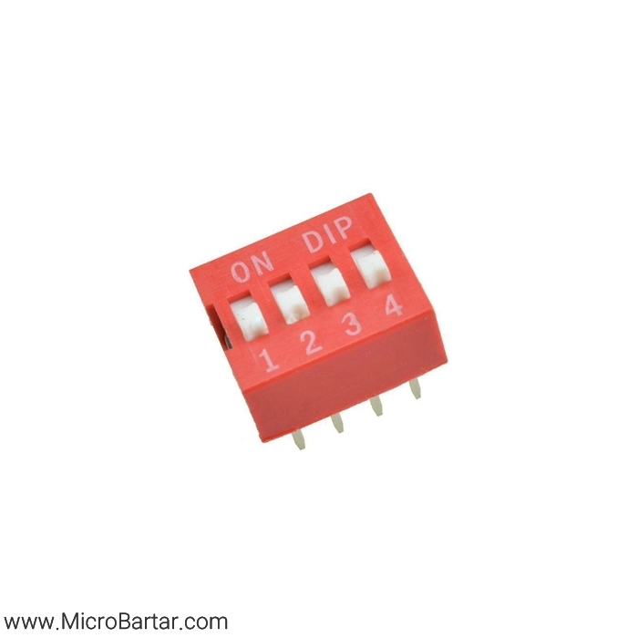 Dip-Switch-4 دیپ سوئیچ 4 کلید - Image 1