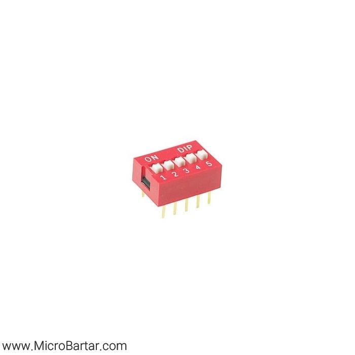 Dip-Switch-5 دیپ سوئیچ 5 کلید - Image 1