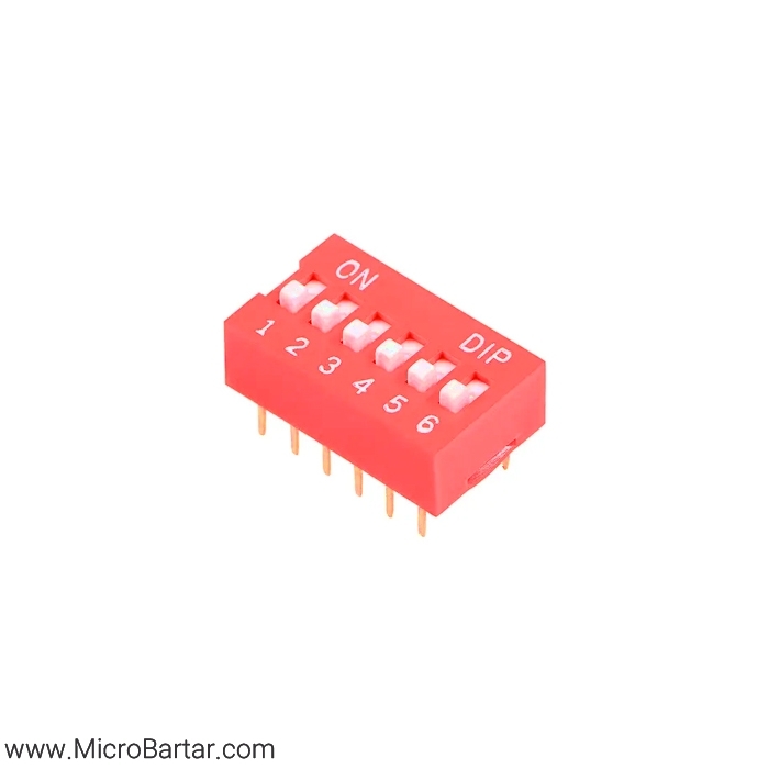 Dip-Switch-6 دیپ سوئیچ 6 کلید - Image 1
