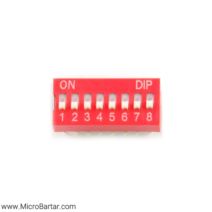 Dip-Switch-8 دیپ سوئیچ 8 کلید - Image 1