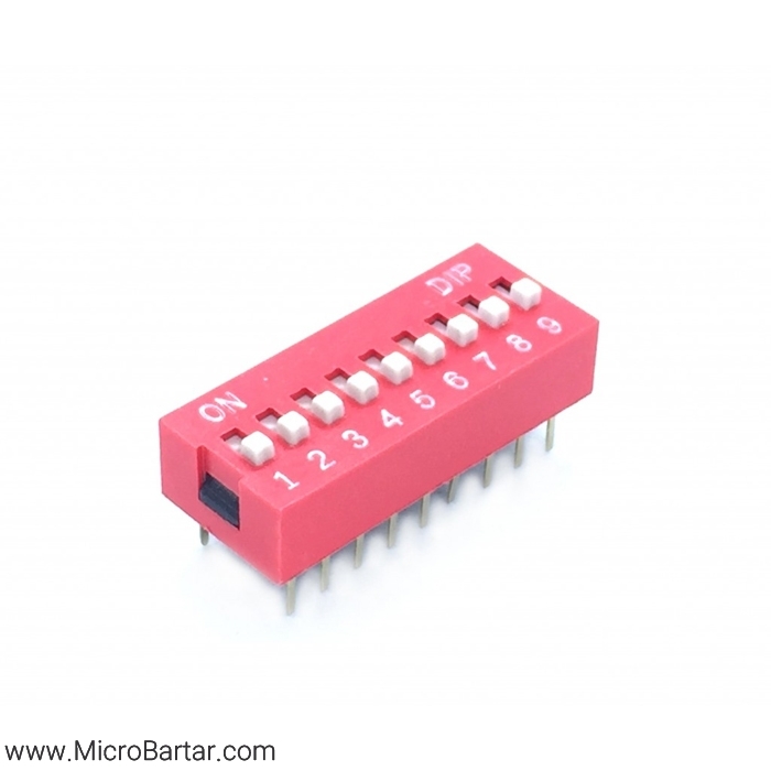 Dip-Switch-9 دیپ سوئیچ 9 کلید - Image 1