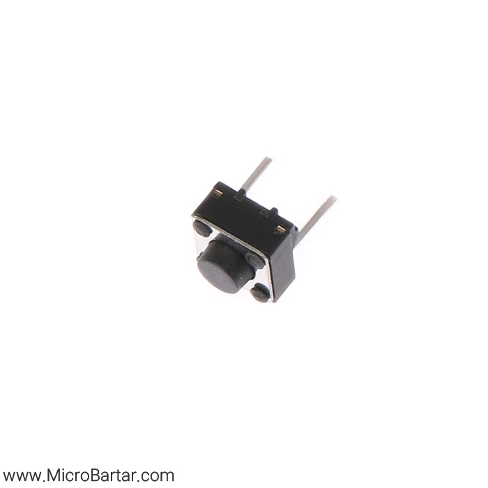 Tact-Switch-2Pin-6x6x4.3 Micro Switch 2P 6x6x4.3 - Image 1