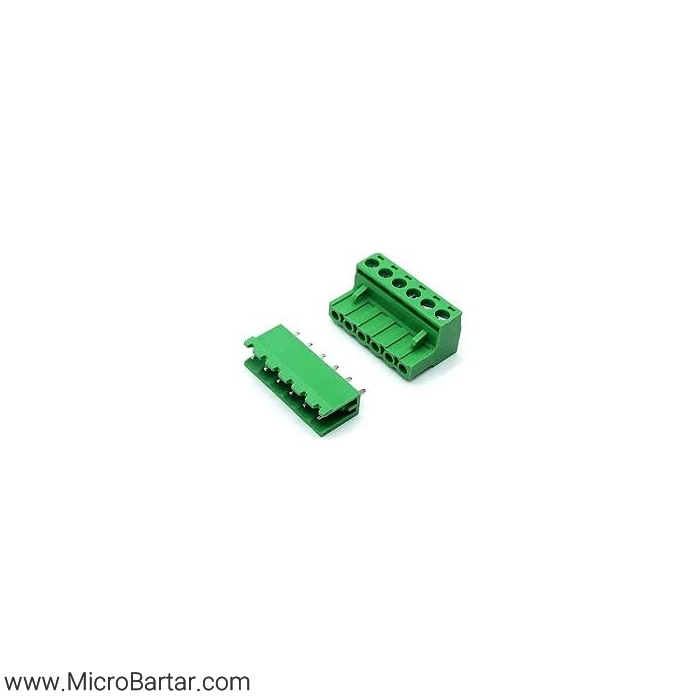 Terminal-Block-Connector-KF2EDG(R)-X-5.08mm-6P-ST-M&F Terminal Block Connector KF2EDG(V)-X-5.08mm-6P ST M&F - Image 1