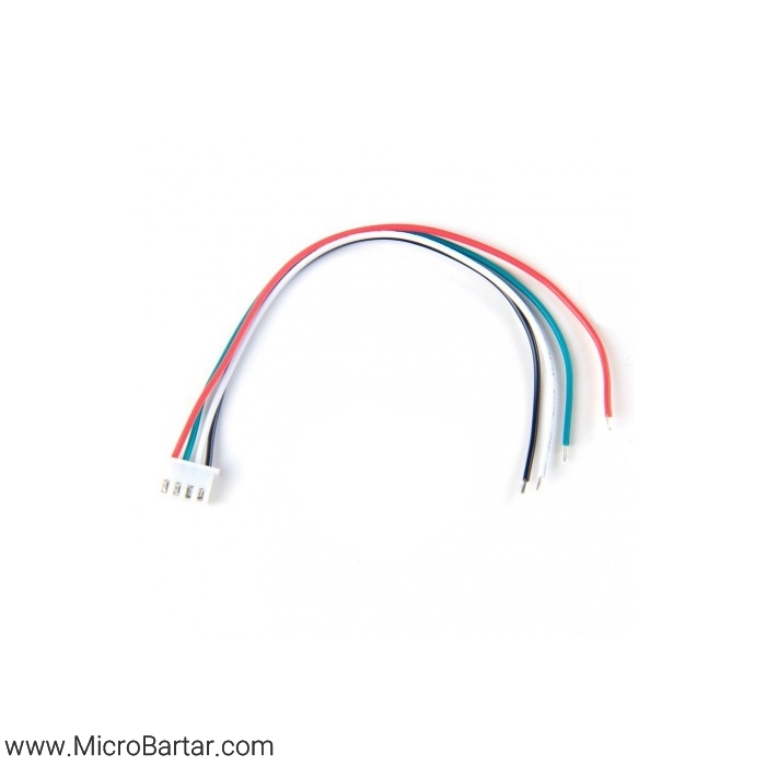 XH-4-Pin-Female-with-Wire-Connector کانکتور XH-4Pin مادگی سیم دار - Image 1