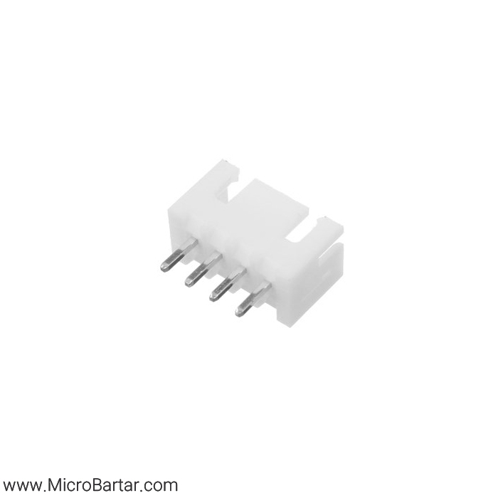 XH-4-Pin-Male-Connector کانکتور XH-4Pin نری صاف - Image 1