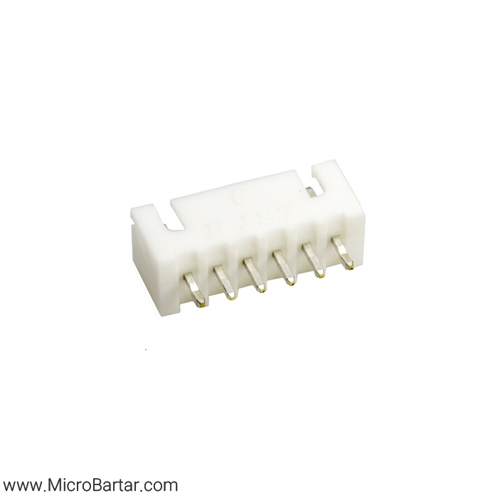 XH-6-Pin-Male-Connector کانکتور XH-6Pin نری صاف - Image 1