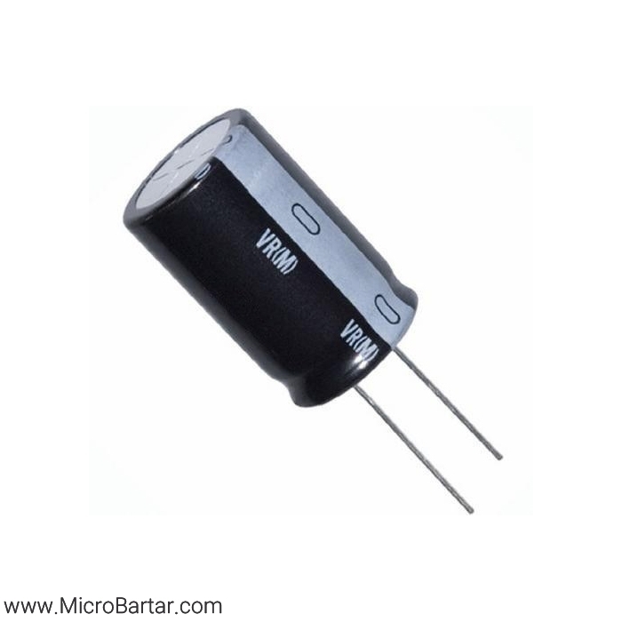 electrolytic-capacitor خازن 100uF/25v - Image 1