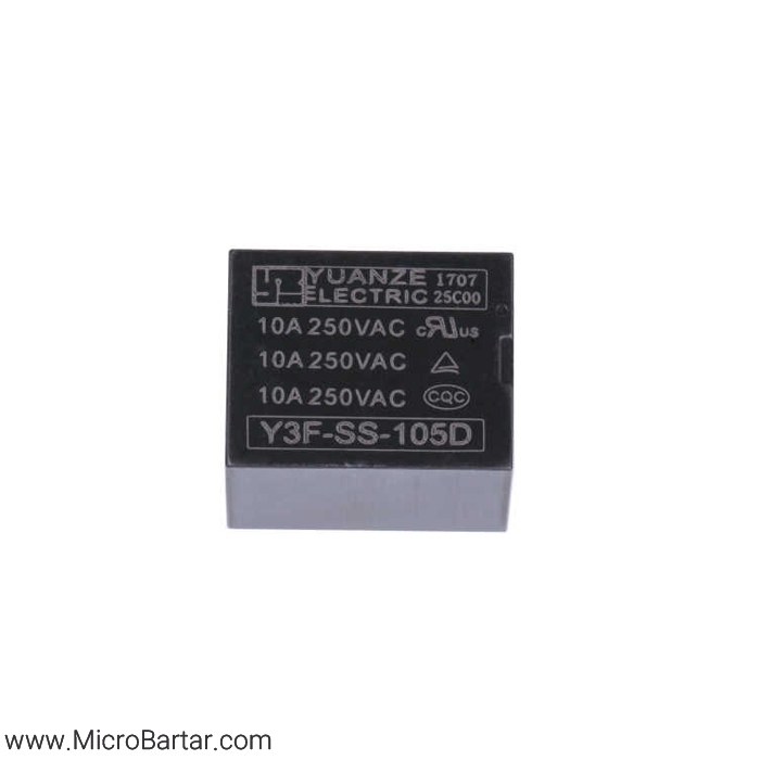 y3f-ss-105d رله Y3F-SS-105D 5V 10A Silver Plate - Image 1