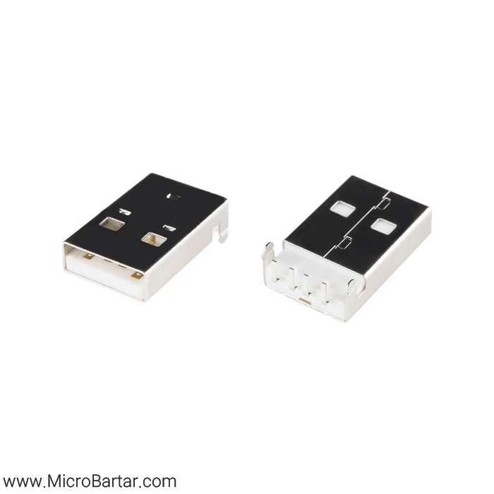 USB-Type-A-Male كانكتور USB-A نری روبردی - Image 1