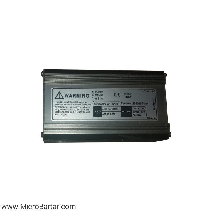 EC-361500A-D-LED-Driver-30-54w-Waterproof EC-361500A-D LED Driver 30-54w Waterproof - Image 1