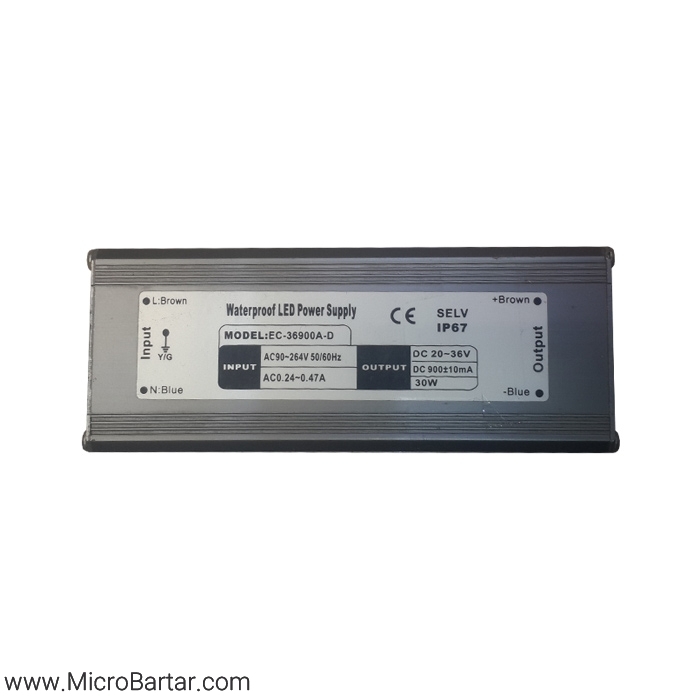 EC-36900A-D-LED-Driver-30w-Waterproof EC-36900A-D LED Driver 30w Waterproof - Image 1