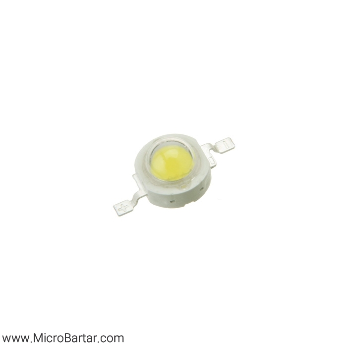 LED-Power-6V-3W-Cool-White-Bridgelux LED Power 9V 3W White - Image 1
