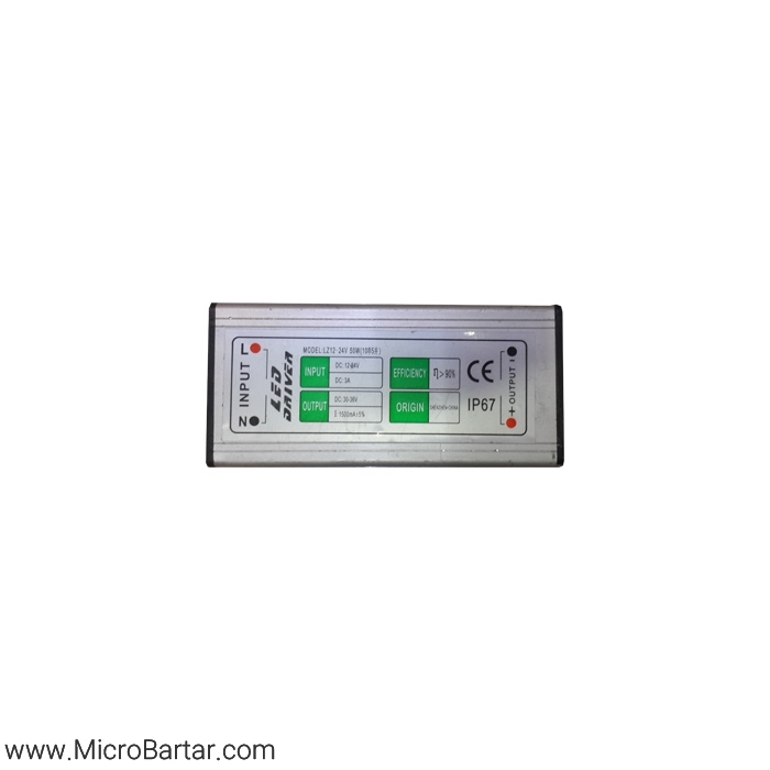 LZ12-24-50W-LED-Driver ال ای دی درایور LZ12-24 50W - Image 1