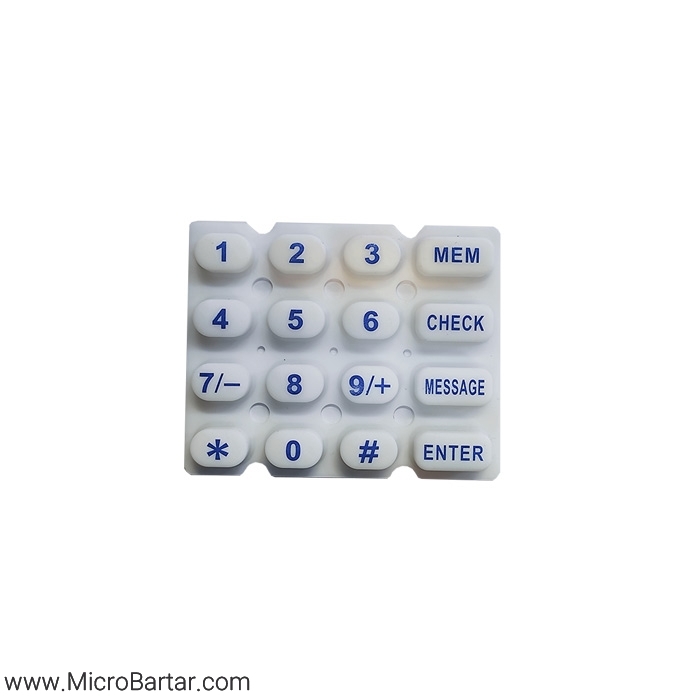 Silicon-Keypad-16But کیپد سیلیکونی 4 در 4 - Image 1
