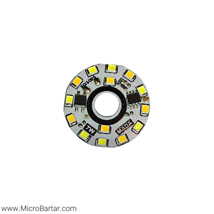 LED-PANEL-7W-220V-WARM-COOL-WHITE پنل LED 7W 220V رنگ آفتابی مهتابی - Image 1