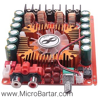 ماژول آمپلی فایر پرقدرت 2x160w با تراشه TDA7498E ماژول آمپلی فایر پرقدرت 2x160w با تراشه TDA7498E - Image 1